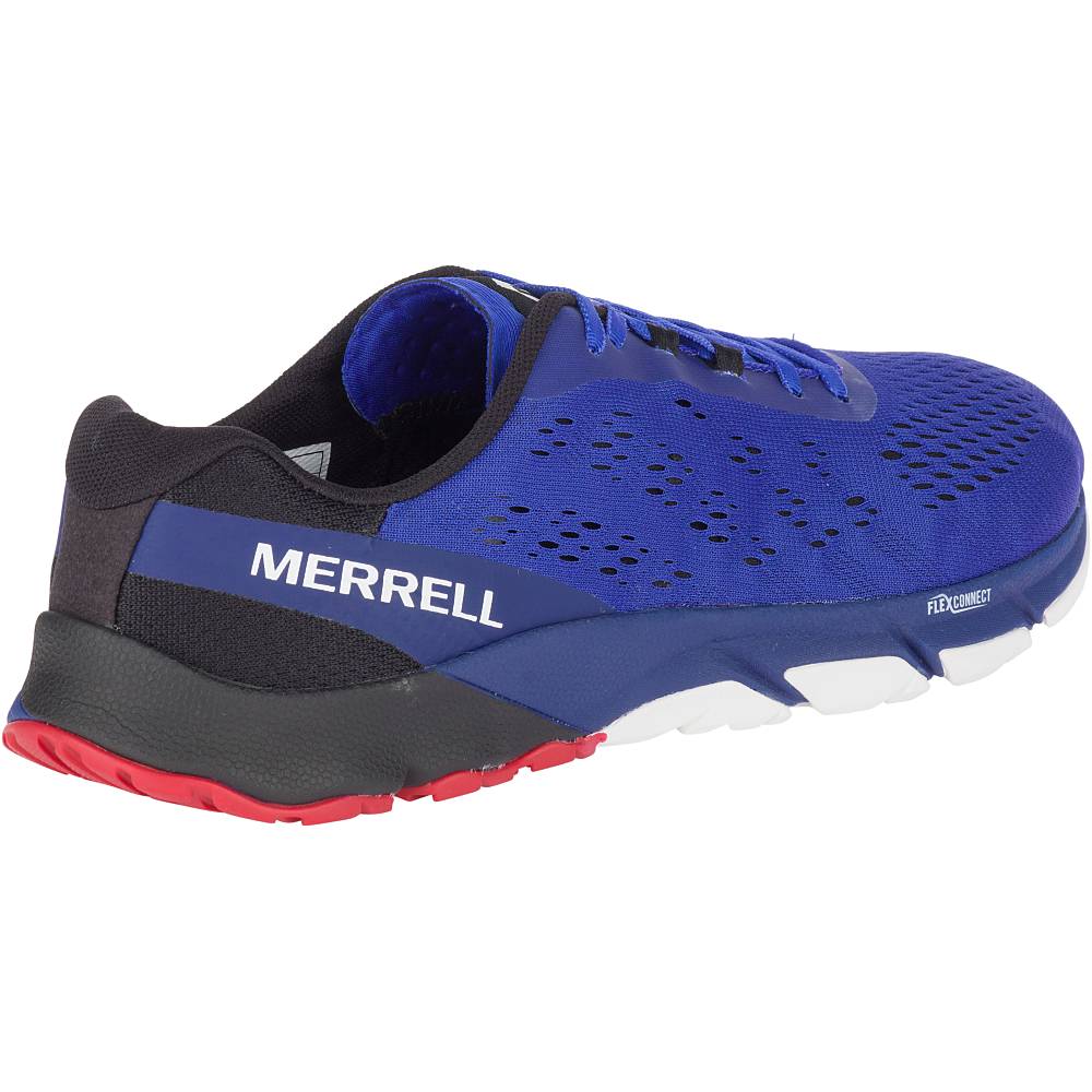 Merrell Bare Access Flex 2 E-Mesh - Pánska Bežecká Obuv - Modre (SK-87693)